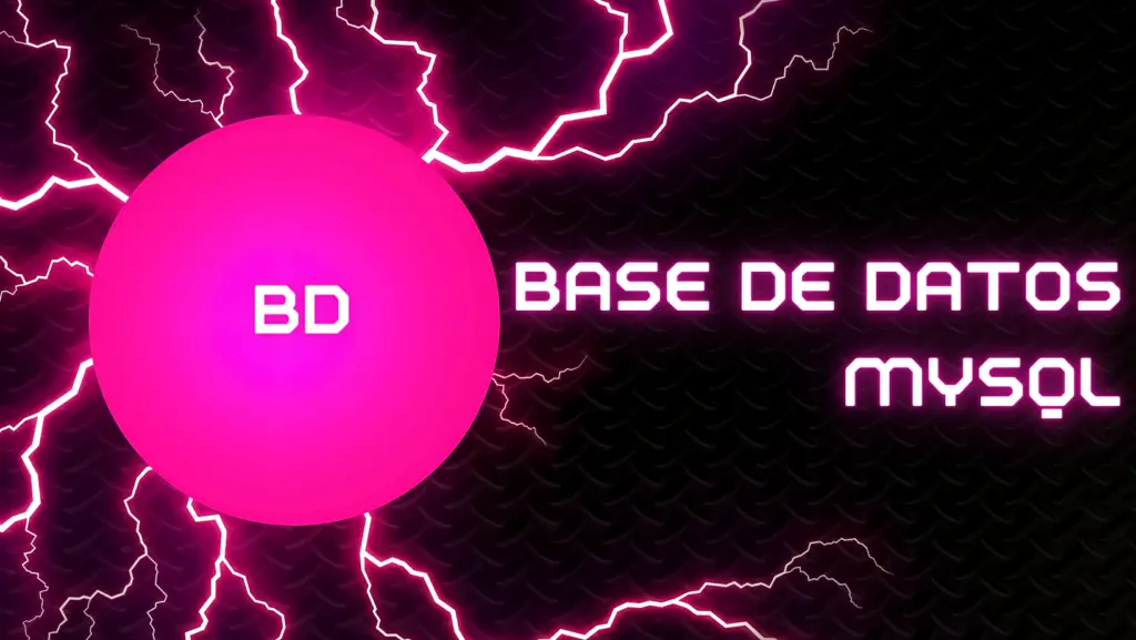 base de datos mysql