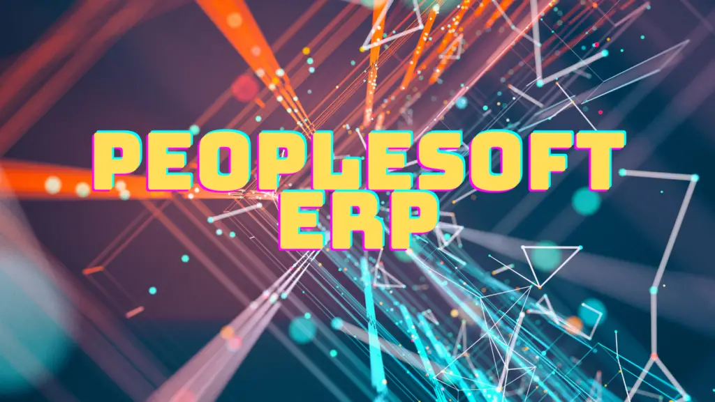 PeopleSoft ERP